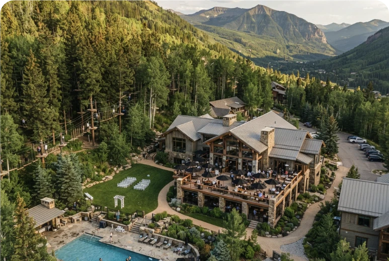 Resort property with pool and amenities